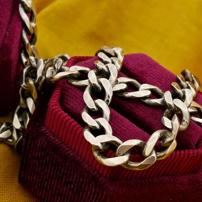 Image 2 of Silver Robust Gourmet Link Chain