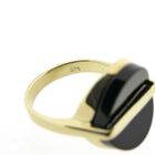 Image 6 of Gold ring with onyx