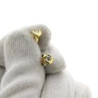 Image 7 of 18 ct. Gold stud earrings with diamond | 0.16 ct.