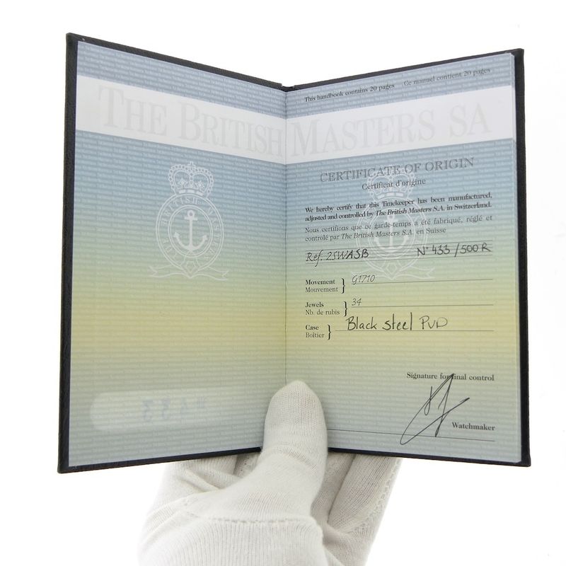 Image 7 of Graham Swordfish Limited Edition; Automatic chronograph men's watch