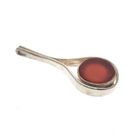 Image 2 of Silver pendant with red glass