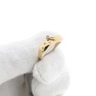 Image 8 of Gold subtle ring with zirconia