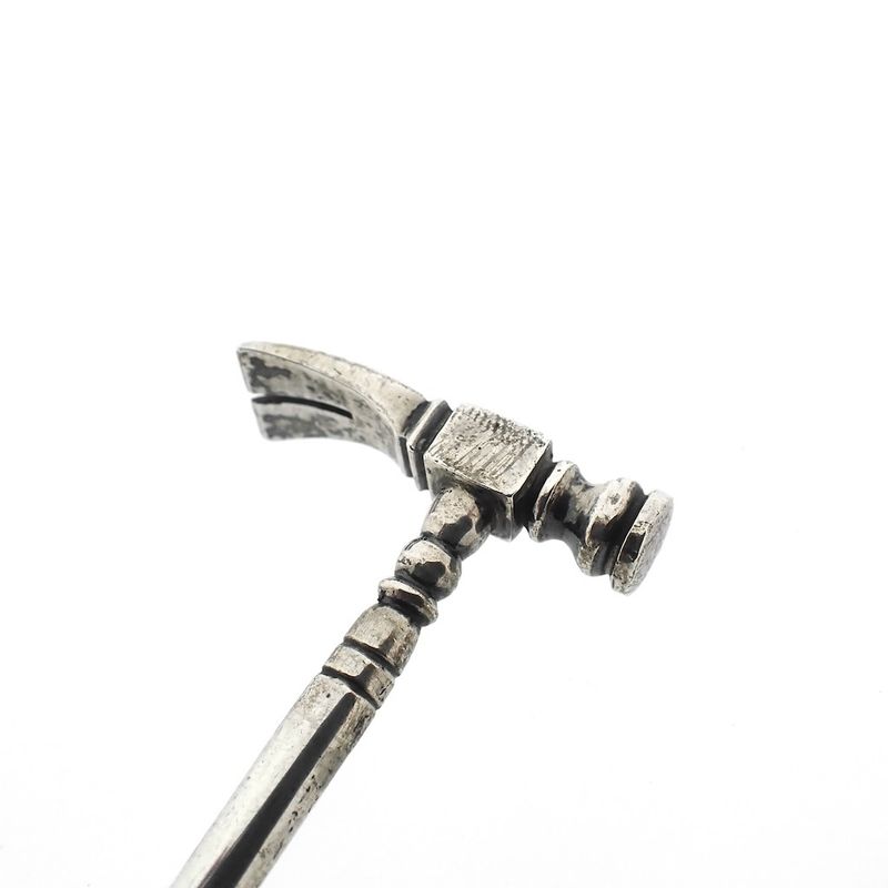 Image 6 of Silver cocktail stick; Hammer | Vintage