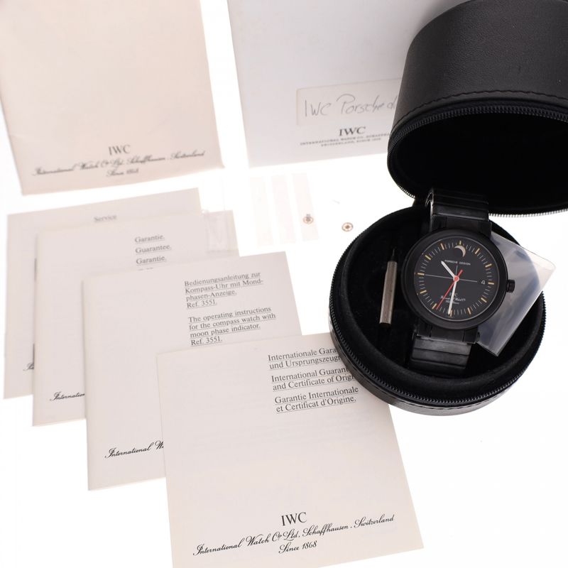Afbeelding 2 van IWC Compass Watch IW3551; Automatisch Heren Horloge (Full-Set 1989)