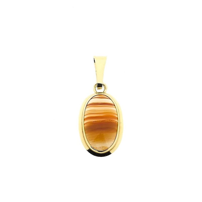 Image 1 of Vintage gold pendant with bandagate