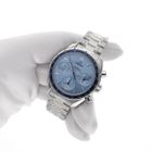 Image 7 of Omega Speedmaster 38 'Blue' 324.30.38.50.03.001; Chronograph watch (Full set 03-2025)