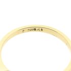 Image 8 of Bicolor gold solitaire ring with diamond; 0.045 ct.