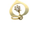 Image 6 of Gold pendant of a heart with zirconia