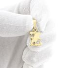 Image 11 of Gold pendant of the letter Z with diamond 0.005 ct.