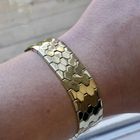 Image 8 of 8 carat wide fantasy link bracelet