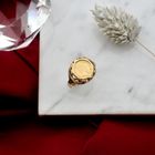 Image 2 of Gold ring with coin | Emperor Maximilian