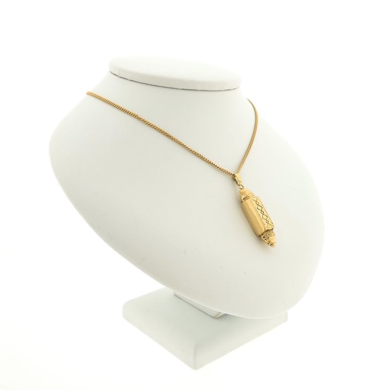 Image 8 of Gold Mezouza pendant