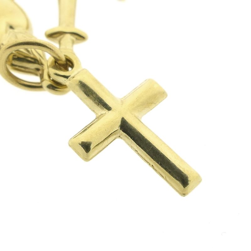 Image 8 of Gold pendant; Faith, hope and love