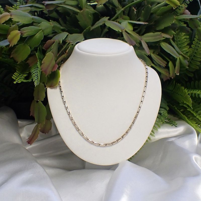 Image 4 of Golden fantasy link chain | 46.5 cm