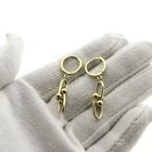 Image 4 of Gold link earrings