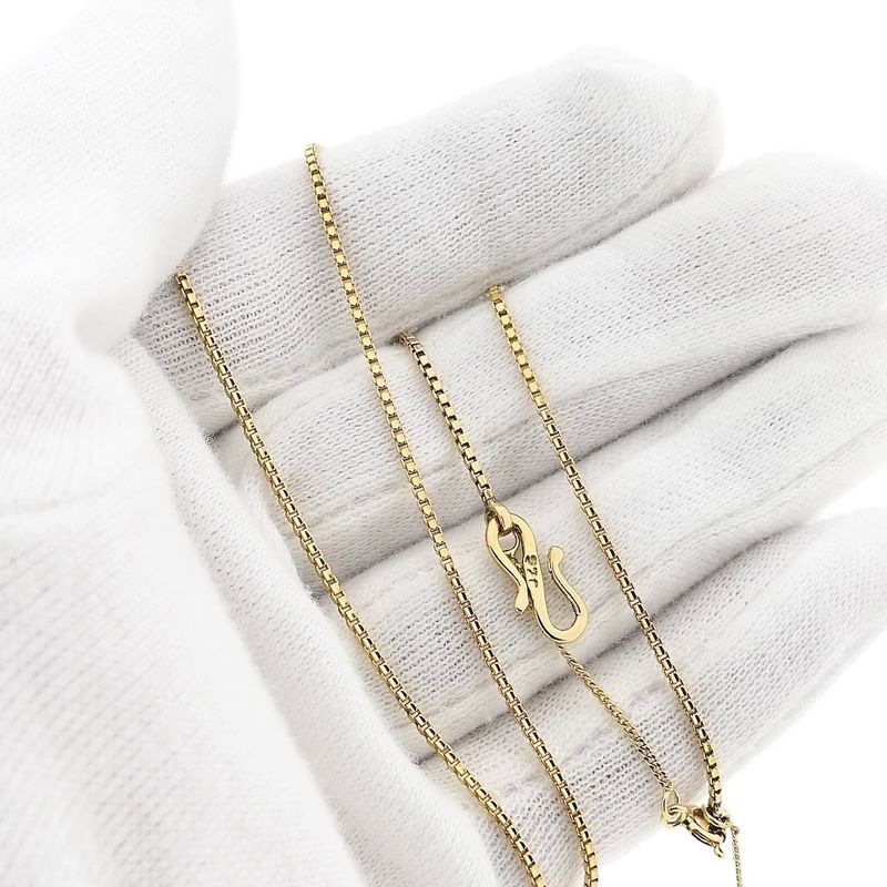 Image 5 of Gold Venetian Box Chain