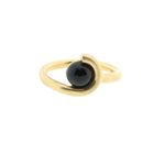 Image 3 of Gold ring with onyx