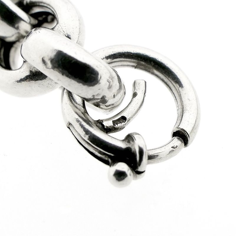 Image 6 of Silver jasseron necklace | 52 cm