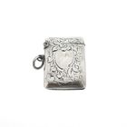 Image 1 of Silver matchbox/tinderbox; Antique