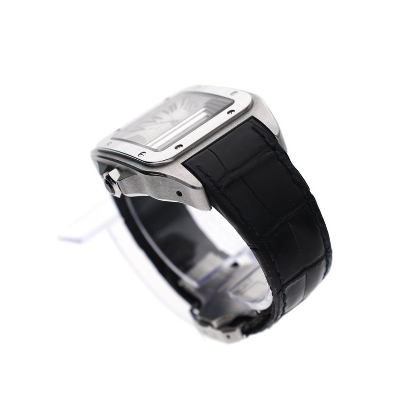 Image 7 of Cartier Santos Automatic 100 XL W20076X8; Men's Watch