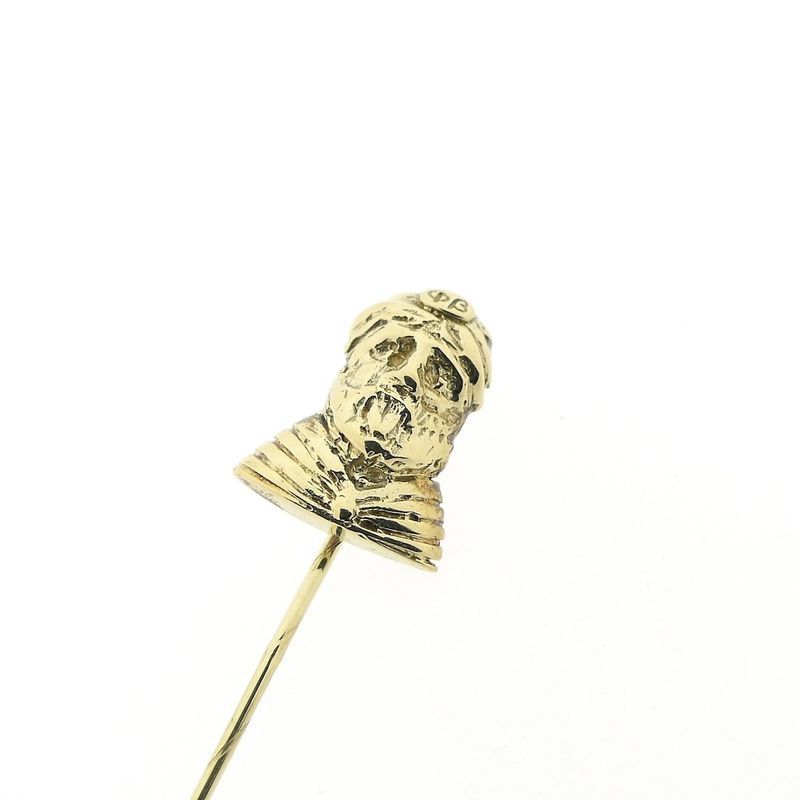 Image 4 of Gold lapel pin, tie pin of an Arab