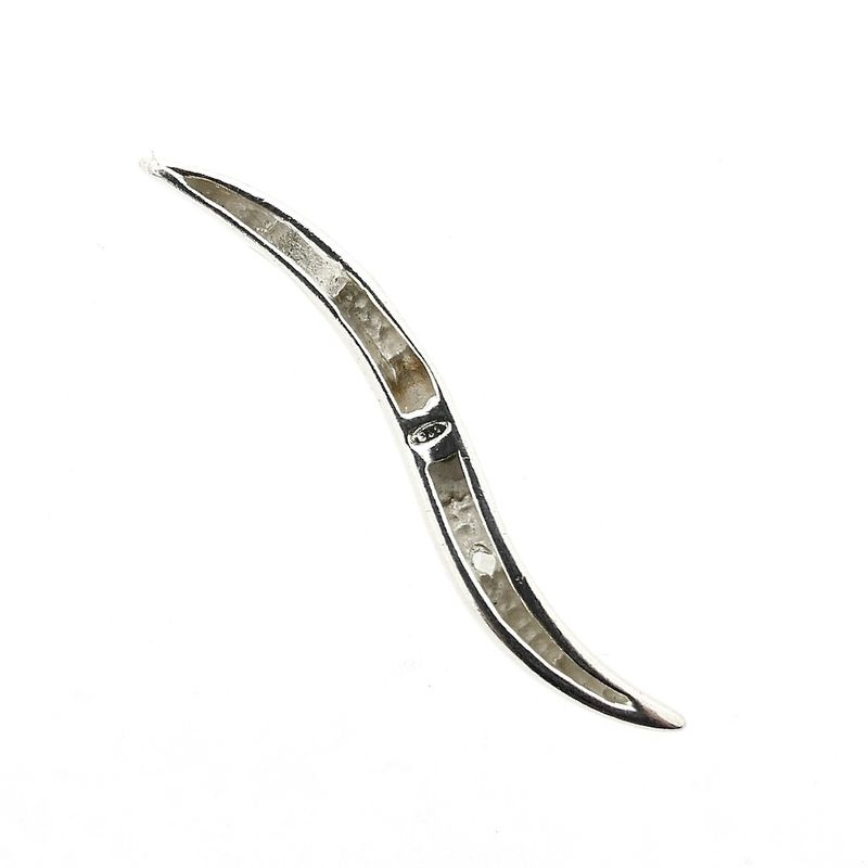 Image 4 of Silver pendant with zirconia