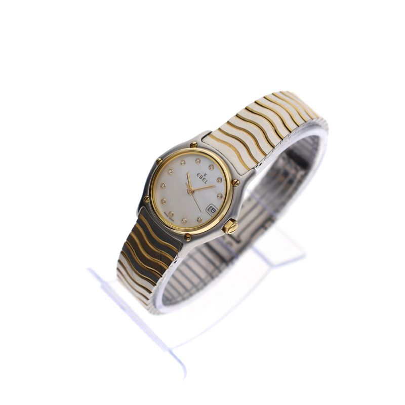Image 3 of Ebel Sport Classic E1087121; Gold/Stainless Ladies Watch