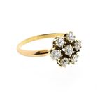 Image 5 of Gold Ring with Diamond; 0.77 ct.; 18K; Size 17.5