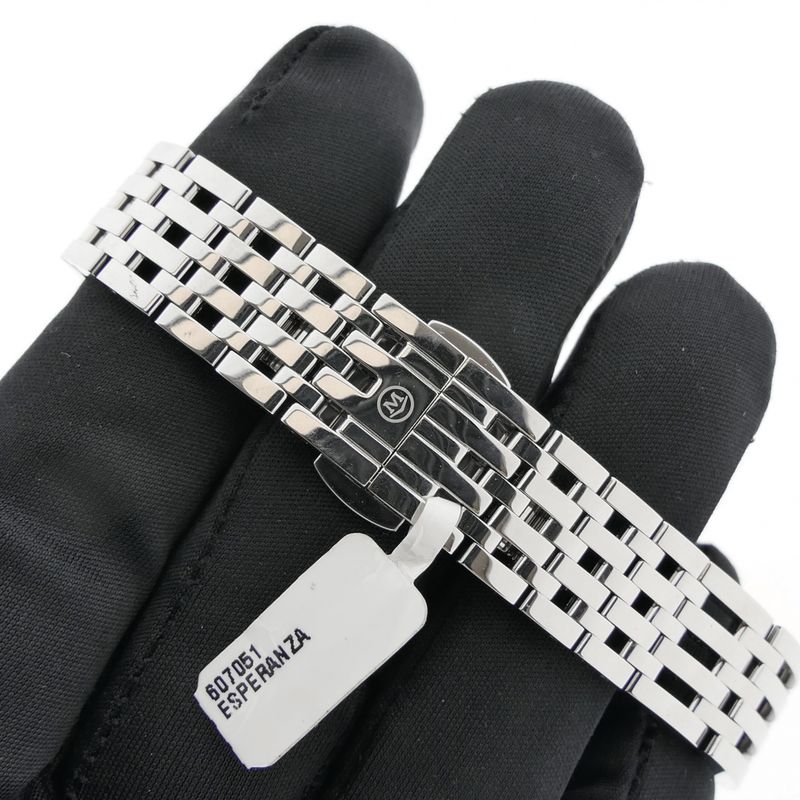 Image 8 of Movado Esperanza; Women's watch with dark gray dial; 0607051