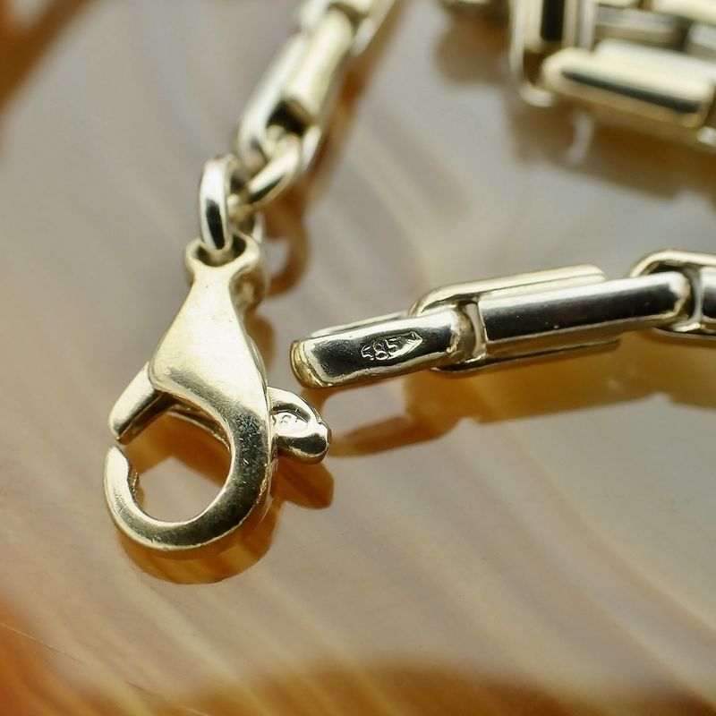 Image 6 of Golden fantasy link chain | 46.5 cm