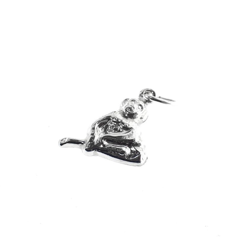 Image 4 of Silver charm; Monkey