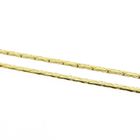 Image 6 of Gold cobra link necklace with 0.03 ct. diamond | 42.5 cm