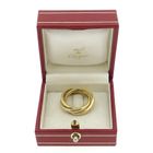Image 6 of 18-karat gold trinity ring with 0.225 ct. diamond | Cartier