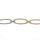 Image 5 of Tricolor gold coarse anchor link bracelet