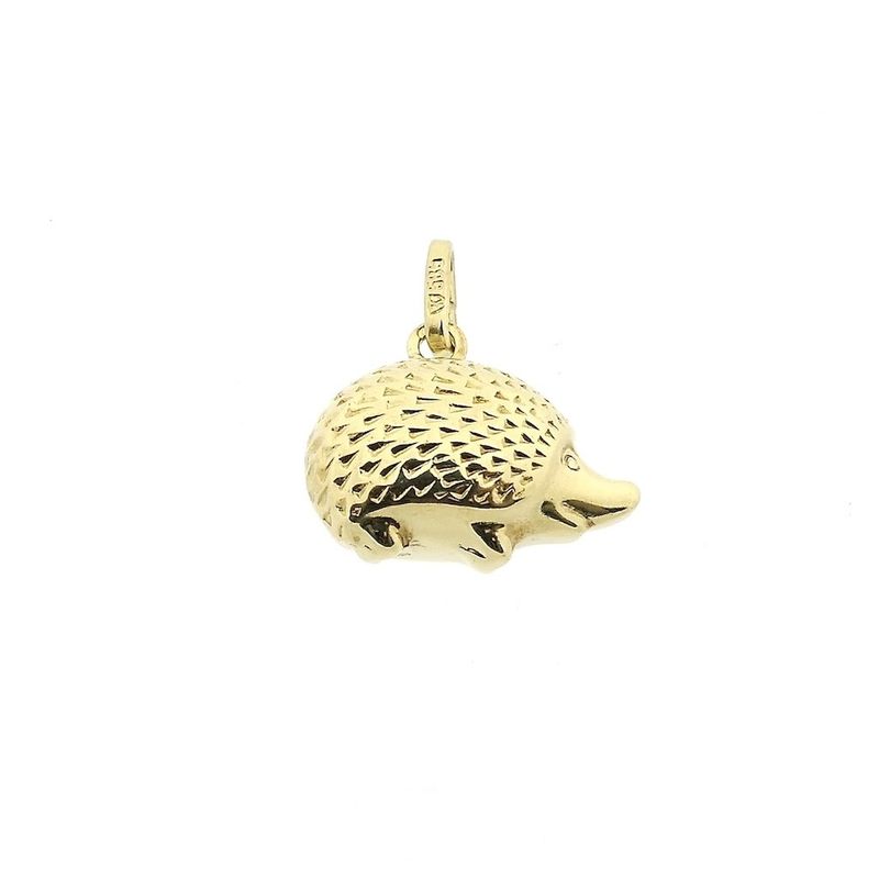 Image 5 of Golden hedgehog pendant