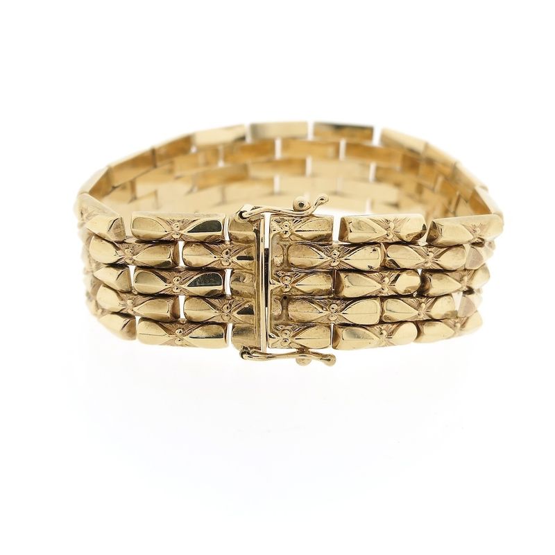 Image 4 of 8 carat tank link bracelet