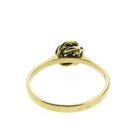 Image 5 of Golden fantasy ring with diamond | 0.01 ct.