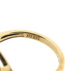 Image 5 of 9 carat ring with blue and clear diamonds