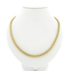 Image 1 of 18K Gold Mesh Link Necklace; 44.5 cm | Fope