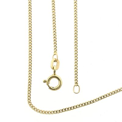Gold Gourmet Link Necklace Image 1 of Gold Gourmet Link Necklace