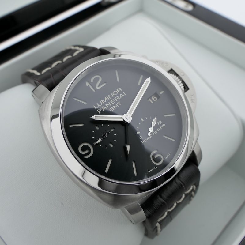 Image 12 of Panerai Luminor GMT 1950 Power Reserve PAM00321; Automatic men's watch