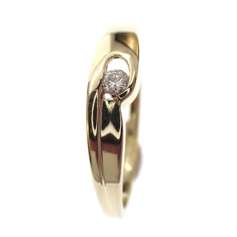 Image 4 of Gold fantasy ring with zirconia