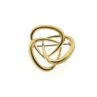 Vintage gold brooch
