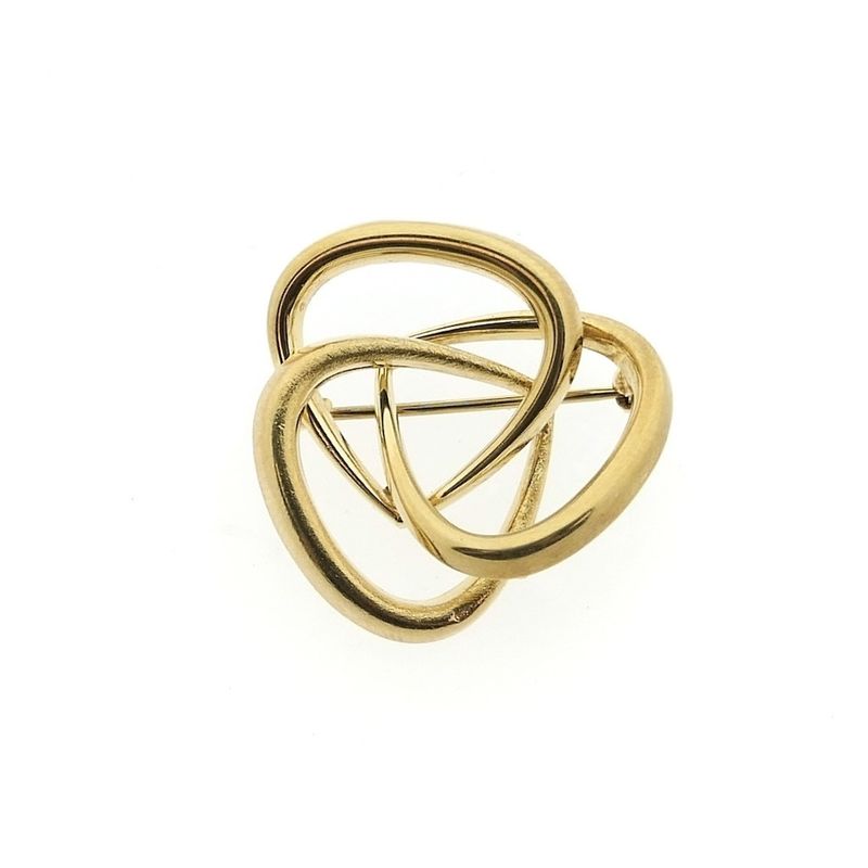 Image 1 of Vintage gold brooch