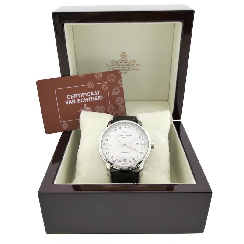 Image 12 of Baume Mercier Classima GMT; Automatic men's watch