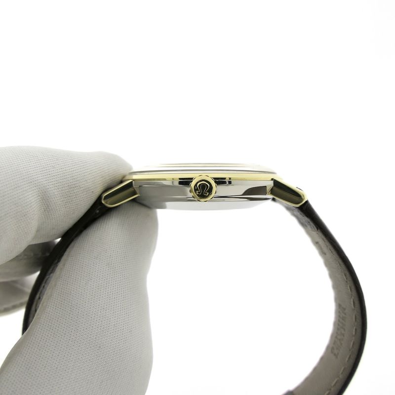 Image 9 of Omega Seamaster Deville 136.020; Vintage 14k. gold cap watch