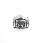 Image 4 of Pandora charm; Silver; Jerusalem icons