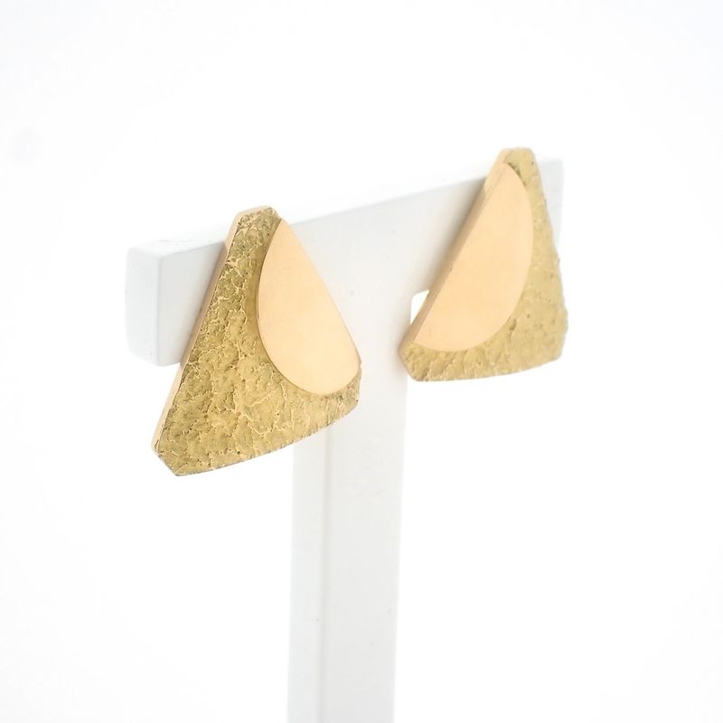 Image 4 of 18K Gold Stud Earrings | Rutigliano