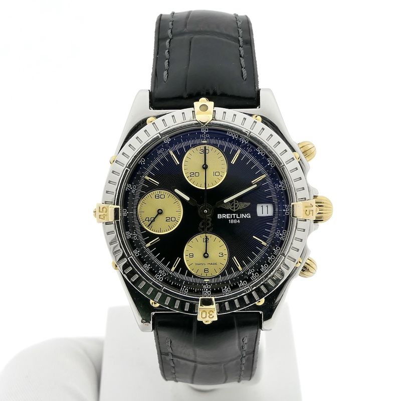 Image 1 of Breitling Chronomat Chronograph B13050; Vintage men's watch in full set