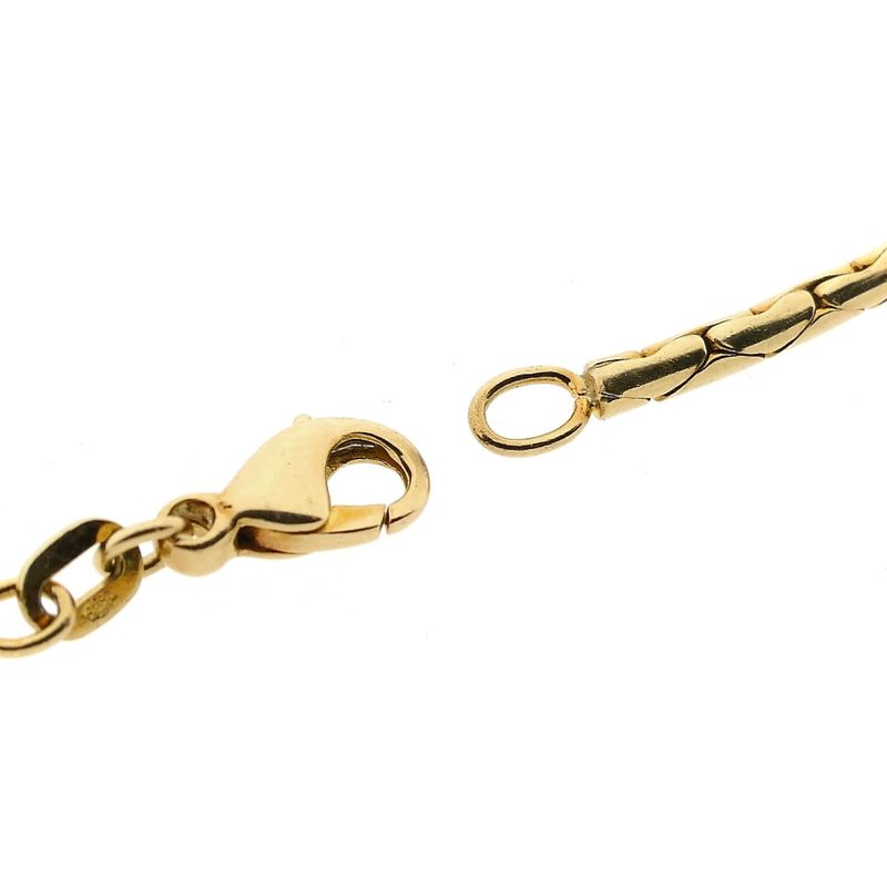 Afbeelding 6 van Gouden Cardano schakelcollier